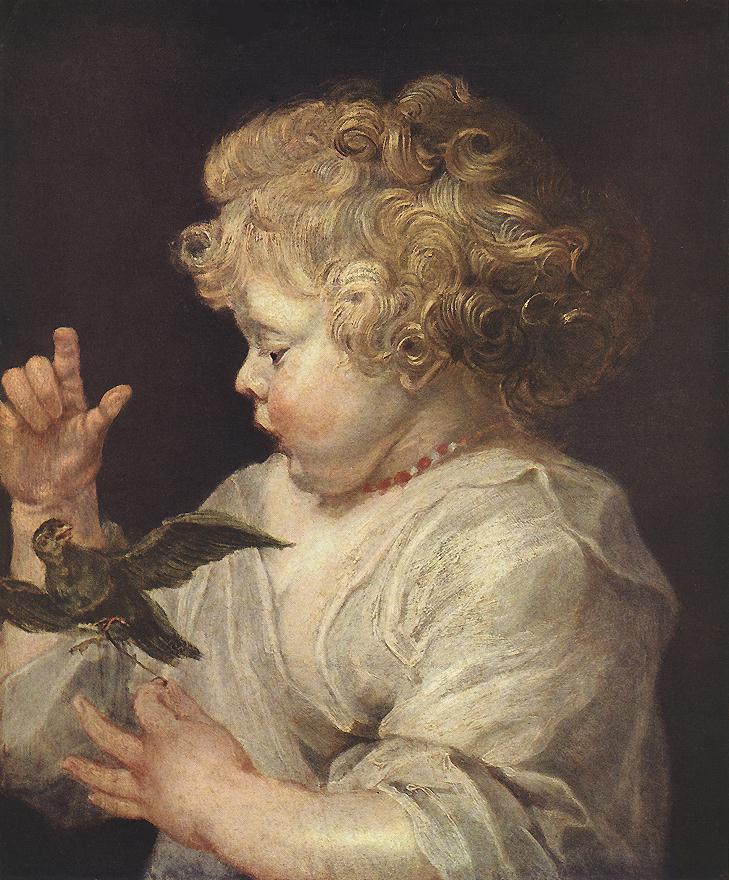 RUBENS, Pieter Pauwel Boy with Bird